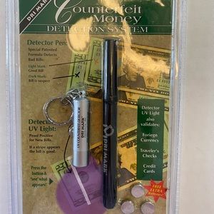 Counterfeit money pen
